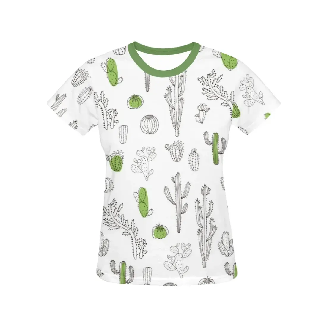 Women's All Over Print T-shirt (USA Size) (Model T40)
