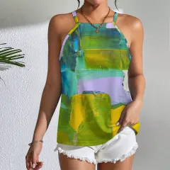 Women's Halter Tank Top thumbnail 1