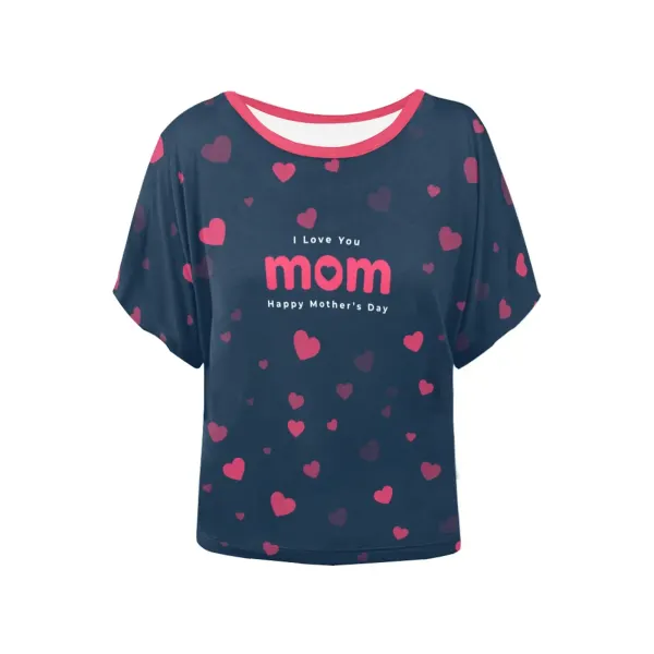 Women's Batwing Sleeve T-Shirt (Model T44)