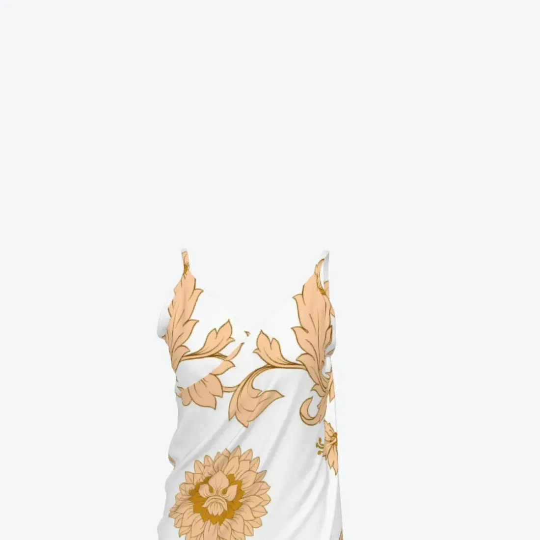 One Piece Backless Suspender Dress — photo 6