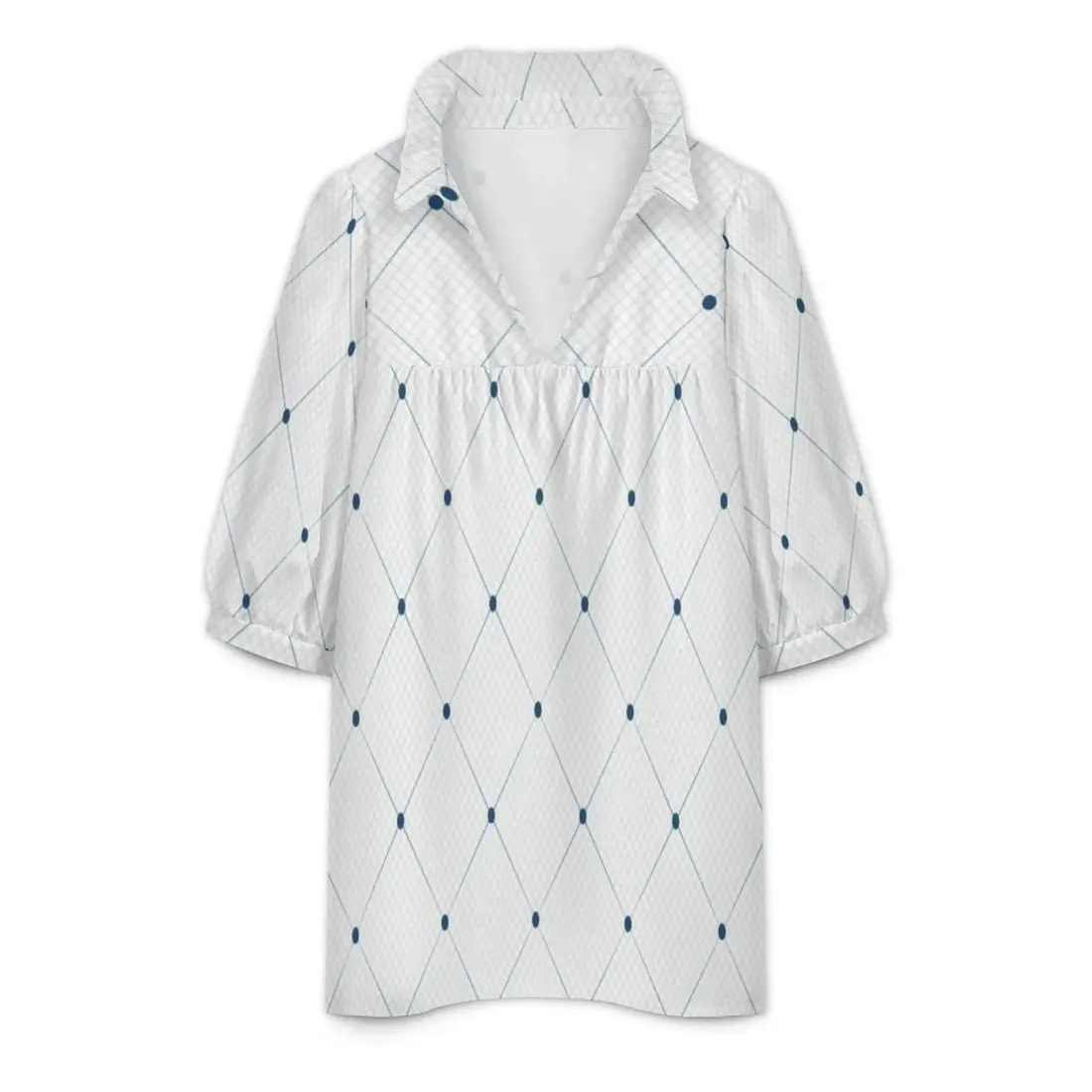 Women's Ruffle Collar Blouse — photo 2