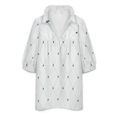 Women's Ruffle Collar Blouse thumbnail 2