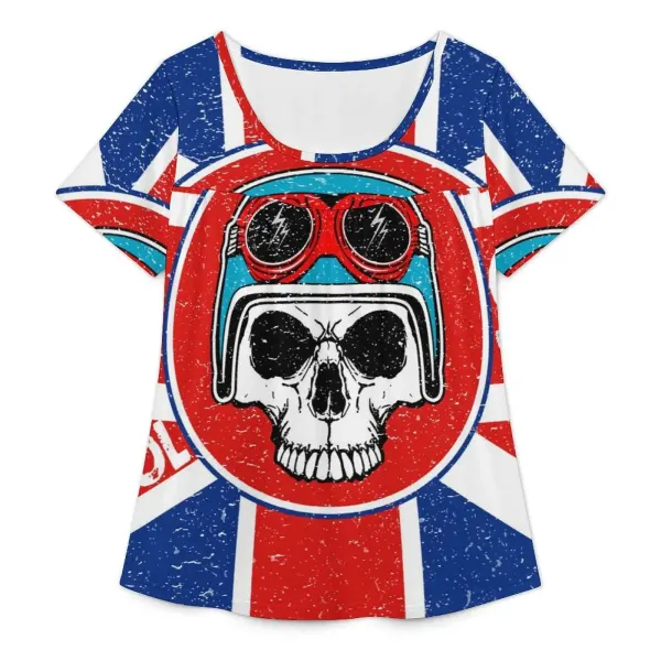 All-Over Print Women's Crew Neck T-Shirt