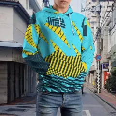 Unisex Loose-Fit All-Over Print Hoodie thumbnail 1