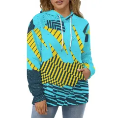 Unisex Loose-Fit All-Over Print Hoodie thumbnail 2