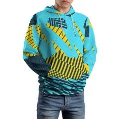 Unisex Loose-Fit All-Over Print Hoodie thumbnail 4