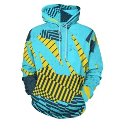 Unisex Loose-Fit All-Over Print Hoodie thumbnail 5
