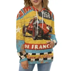 All Over Print Loose Fit Unisex Hoodie thumbnail 1