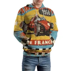 All Over Print Loose Fit Unisex Hoodie thumbnail 2