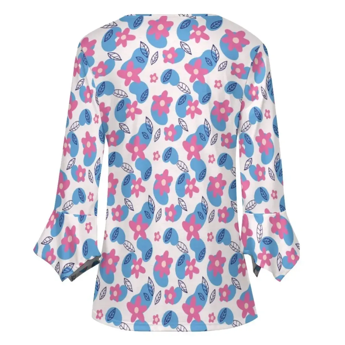 Women's Ruffled Petal Sleeve Top — photo 4