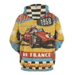 All Over Print Loose Fit Unisex Hoodie thumbnail 5
