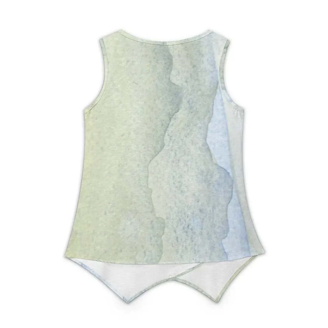 Women's Imitation Hemp V-neck Tank Top — photo 3