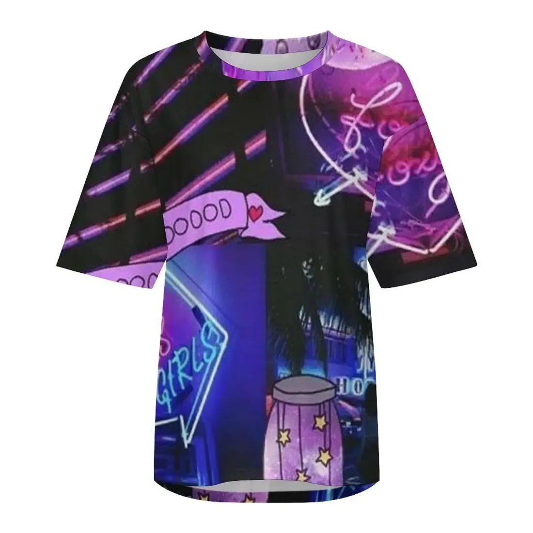 Drop-Shoulder Mid-Sleeve T-Shirt — photo 4