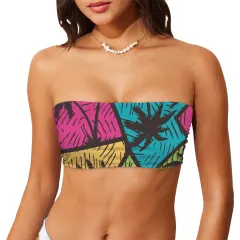 Chest Wrap Bikini Top (Model S36) thumbnail 2