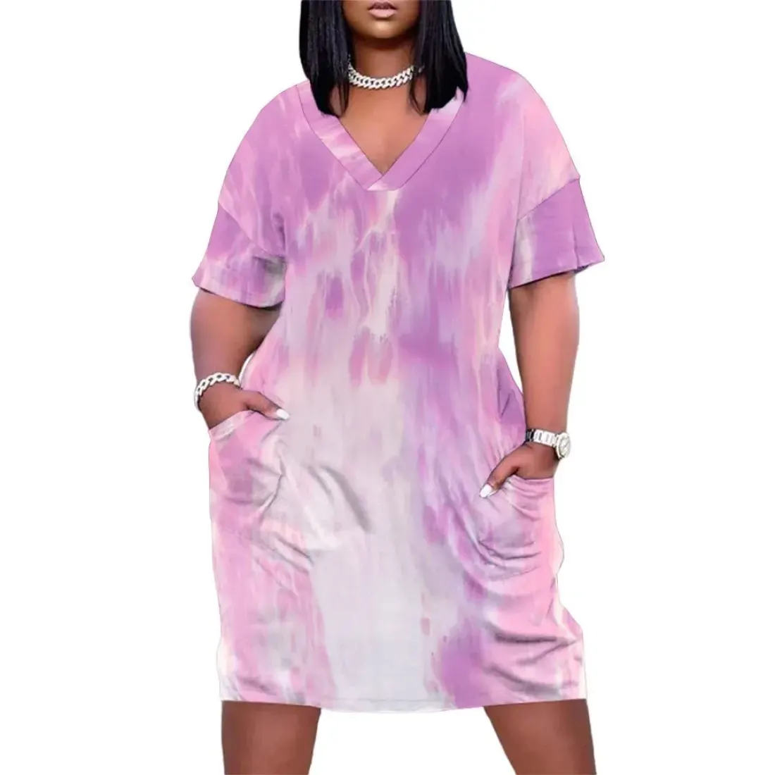 Baggy Dress With Pockets — photo 3