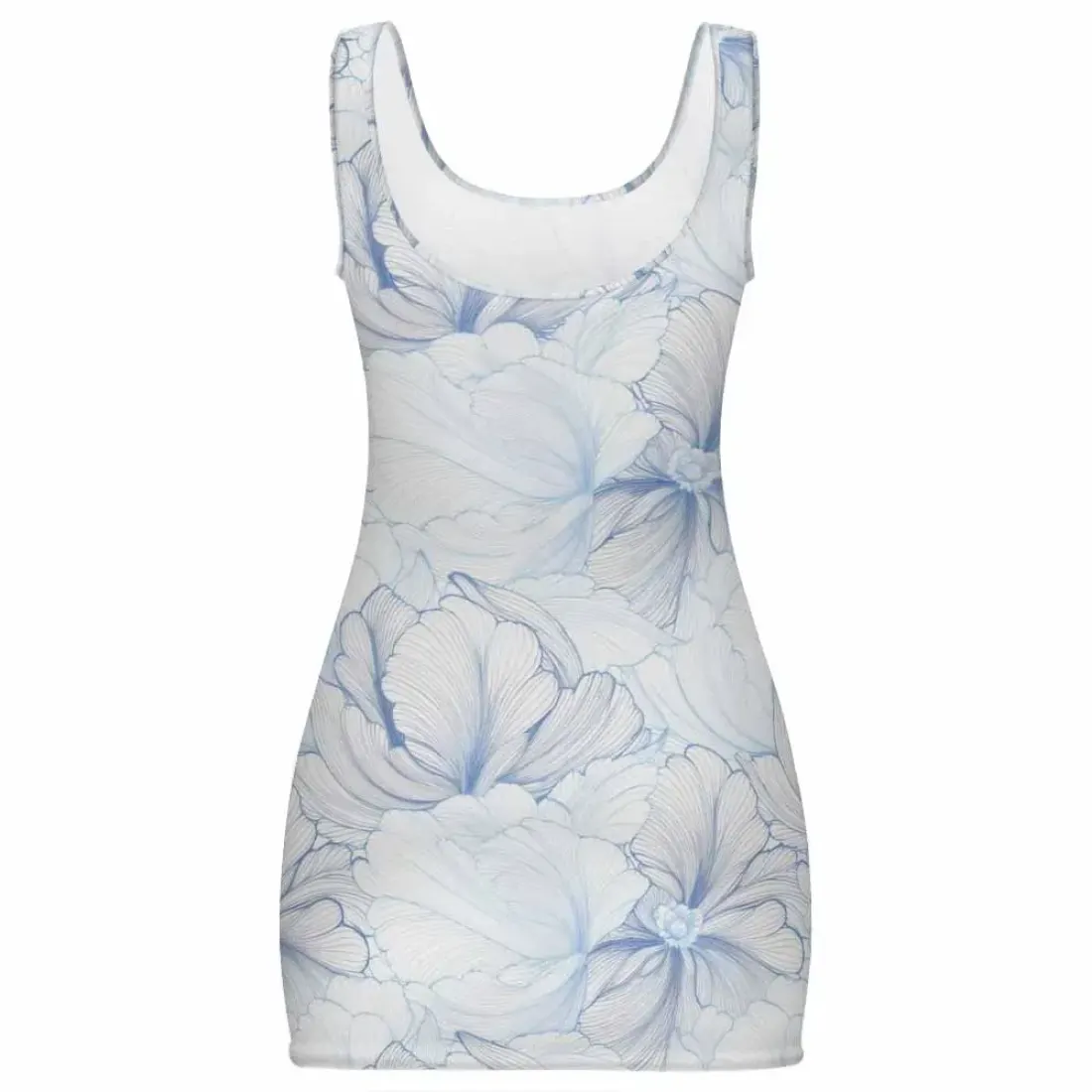 Summer Basic Bodycon Tank Dress — photo 2