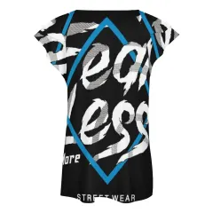 Lotus Leaf Short-Sleeve V-Neck T-Shirt thumbnail 4
