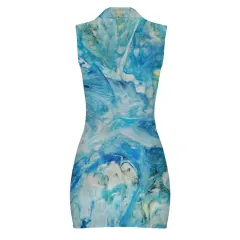 Polo Sleeveless Zip Up Dress thumbnail 4