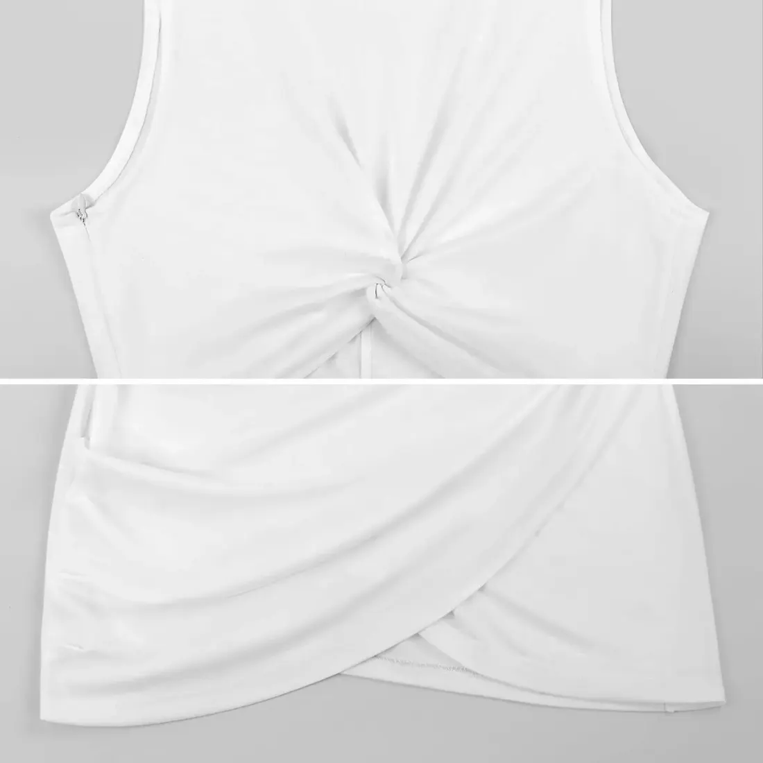 Navel-Baring Cross-Fit Hip Skirt — photo 6