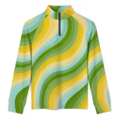 Women's Long Sleeve 1/4 Zip Quick Dry Shirt thumbnail 2