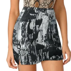 Anti-Glare A-line Skirt With Pocket thumbnail 4