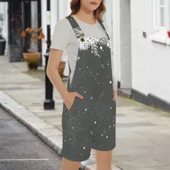 Unisex Suspender Jumpsuit(Model L78) thumbnail 1