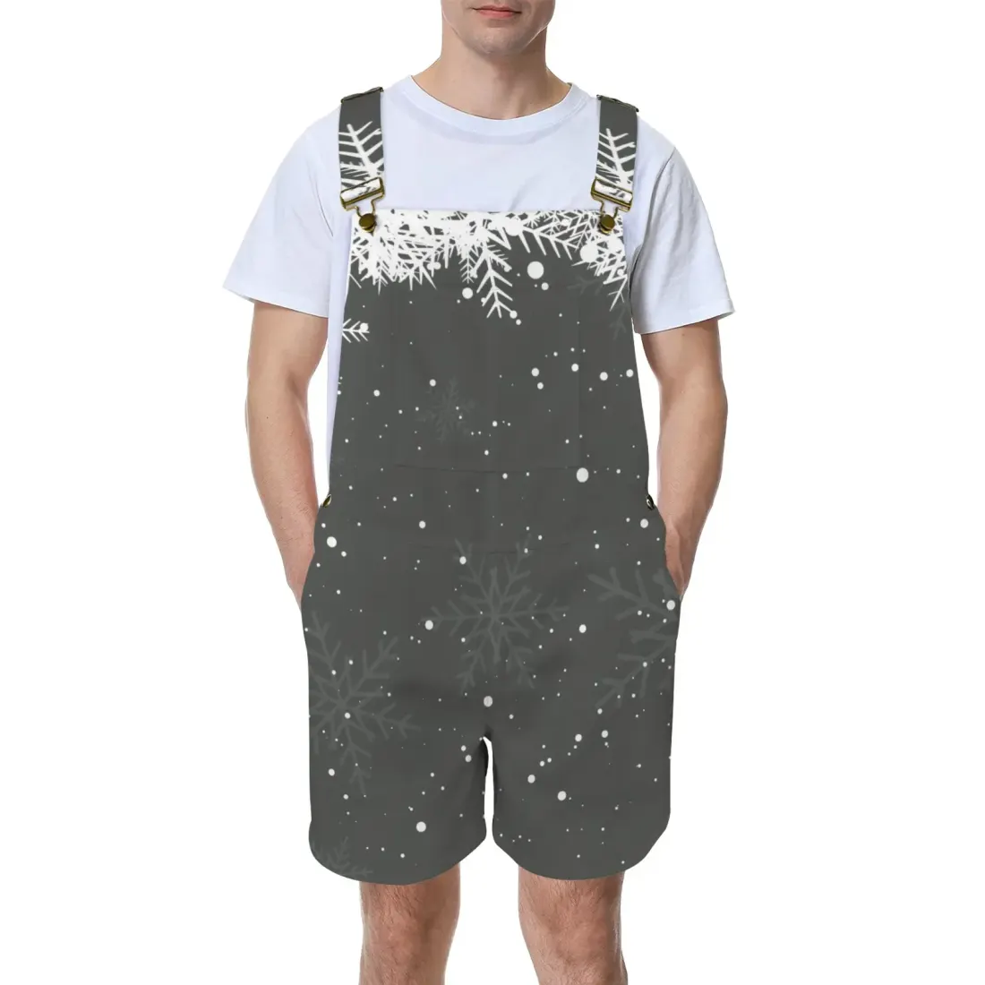 Unisex Suspender Jumpsuit(Model L78) — photo 2