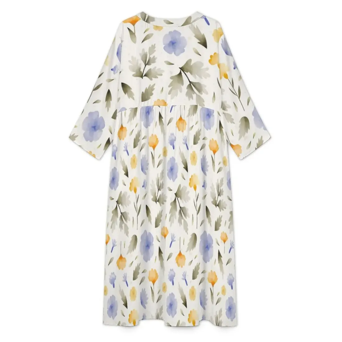 Women's Loose Single Breasted Dress — photo 2