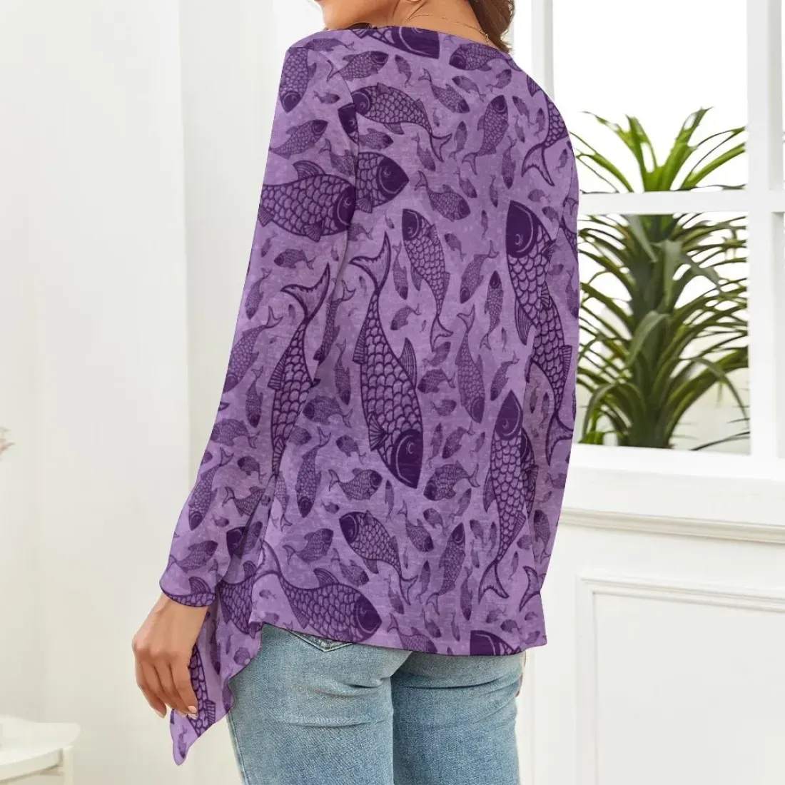 Women's Knitted Cardigan (NZ050) — photo 2