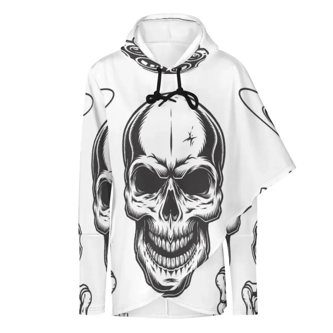 Women Mid-length Slim Fit Hoodie — photo 3