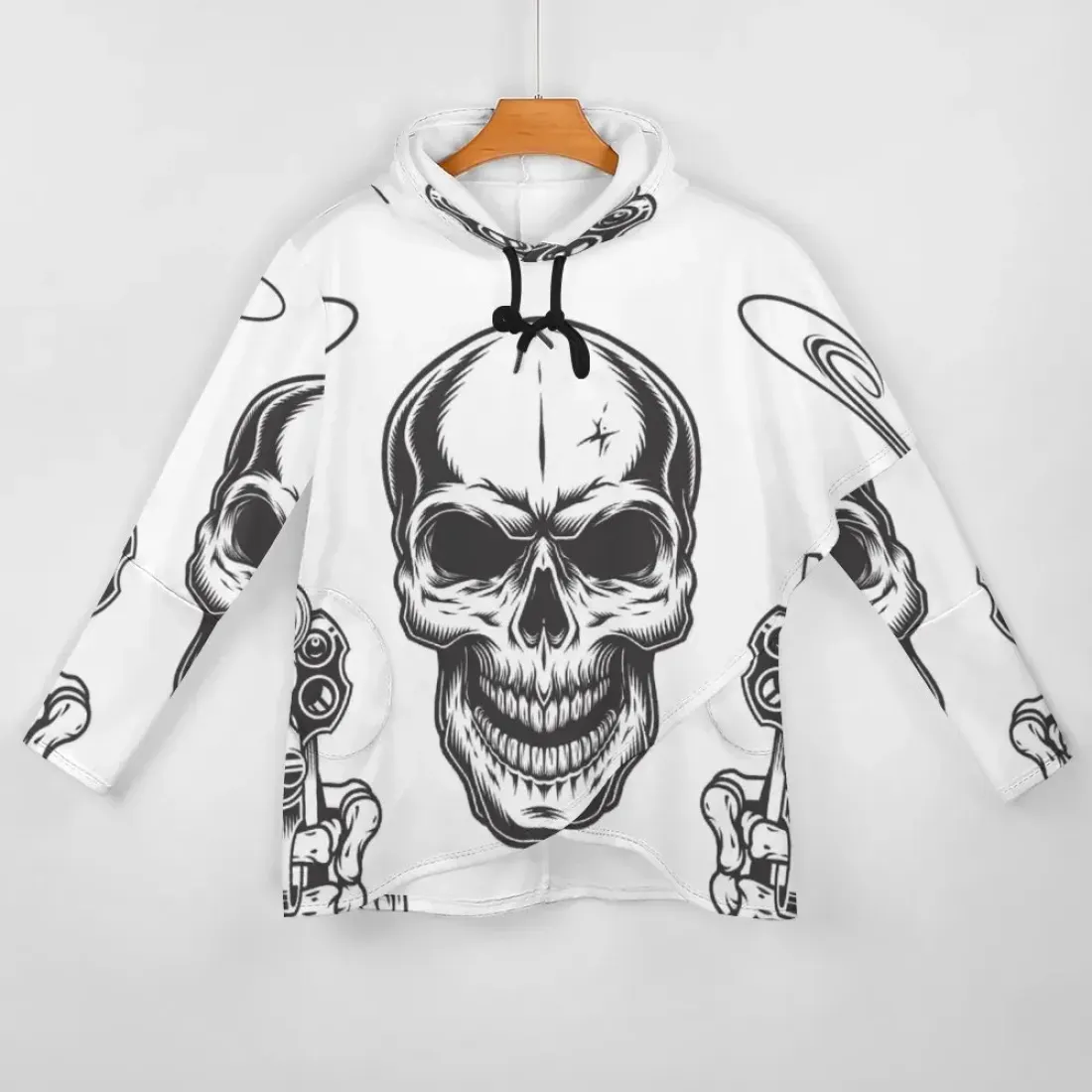 Women Mid-length Slim Fit Hoodie — photo 5