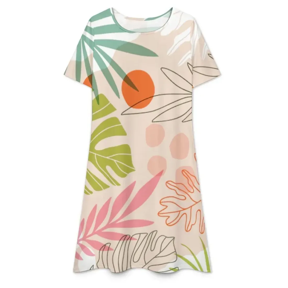 Women's Casual T-Shirt Dress