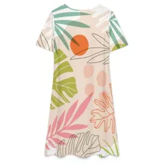 Women's Casual T-Shirt Dress thumbnail 2