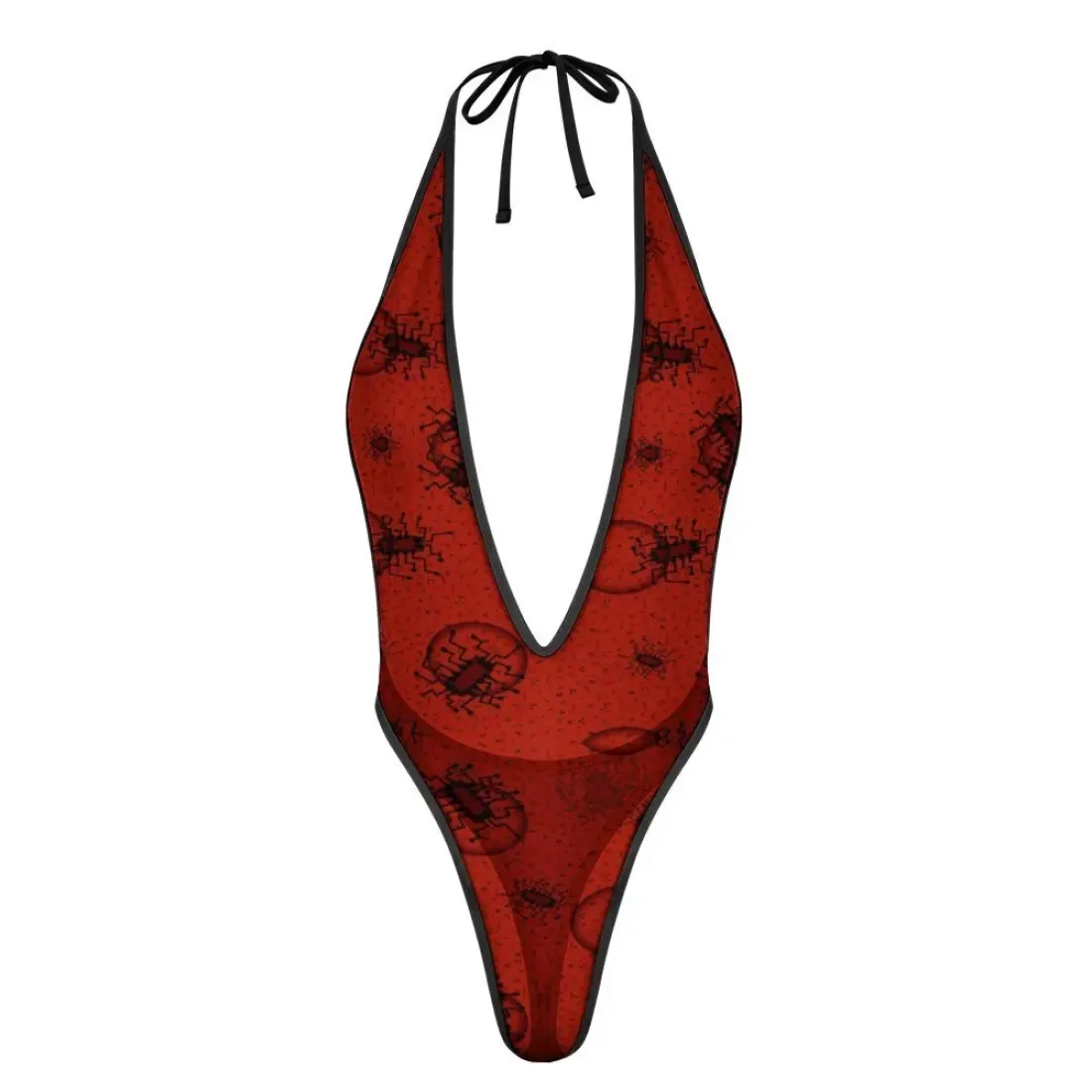 Sexy Deep-V One-Piece (SDSQQ004) — photo 3