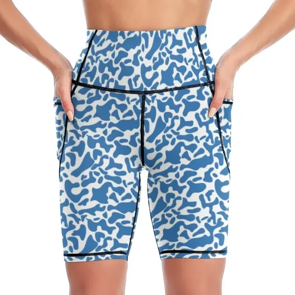 Knee-Length Yoga Shorts