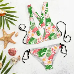 Women's Halter Bikini Swimsuit (Model S48) thumbnail 2