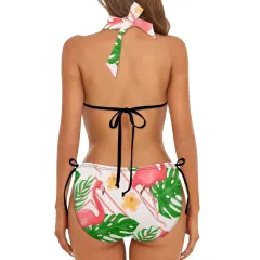 Women's Halter Bikini Swimsuit (Model S48) thumbnail 5