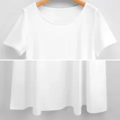 Short Sleeve Round-neck Long Dress thumbnail 5