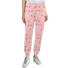 Women's Casual Track Pants (Model L72) thumbnail 2