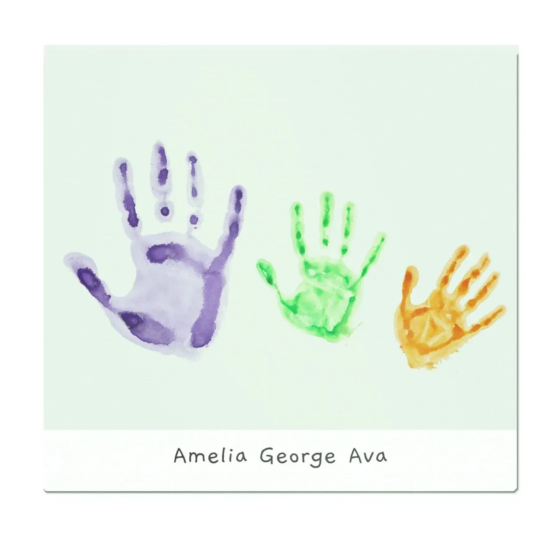 Personalised Childrens Drawing Glass Chopping Board, Photo Upload Worktop Saver Gift — photo 6