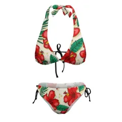 Plus Size Halter Bikini Swimsuit (BK2131) thumbnail 4