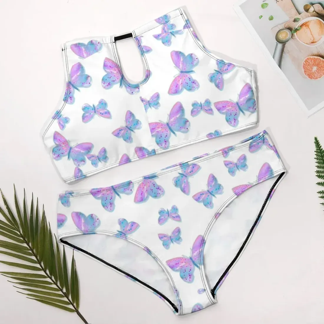 Plus Size Two-piece Swimsuit (BK2040) — photo 2