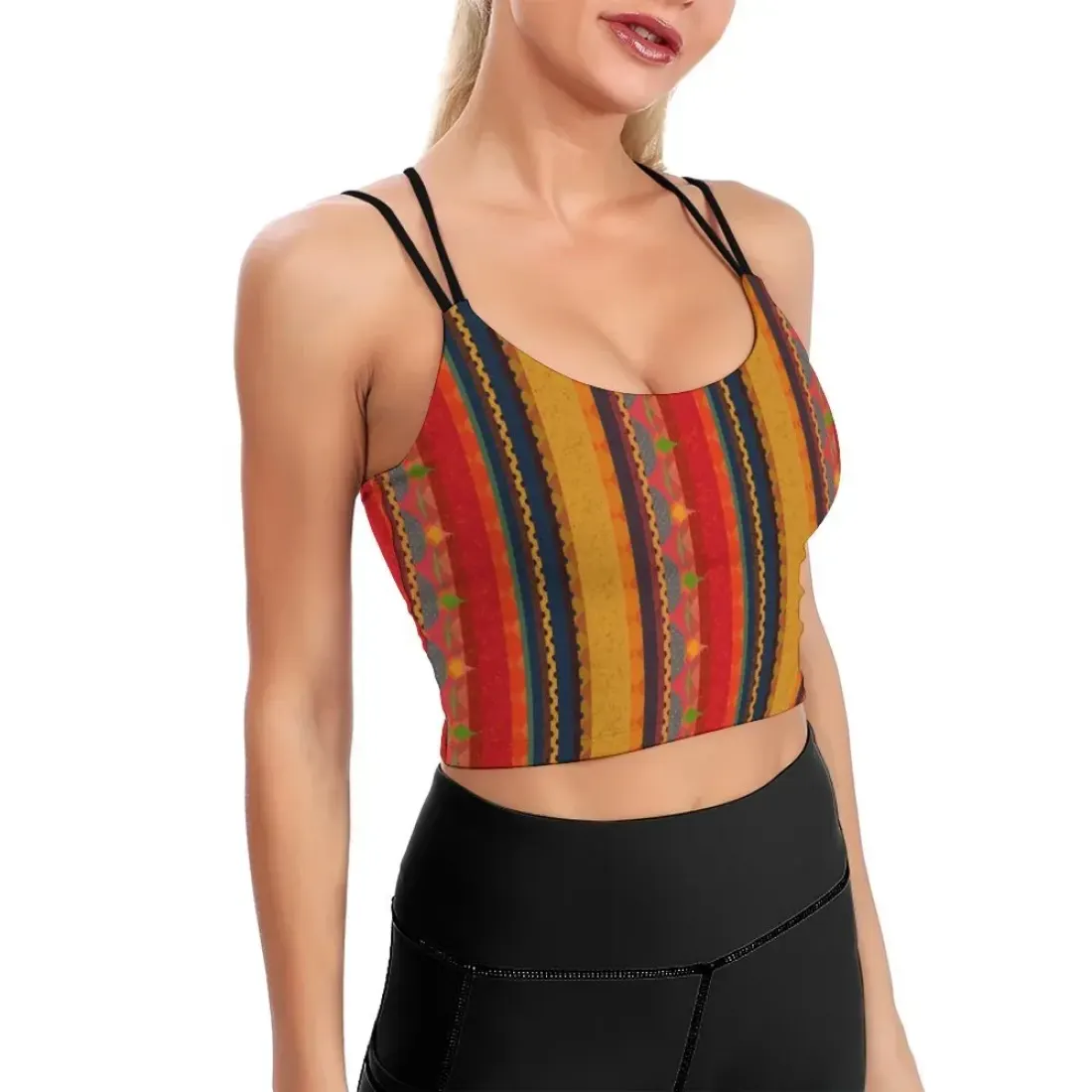 Yoga Top with Bra Pad — photo 4