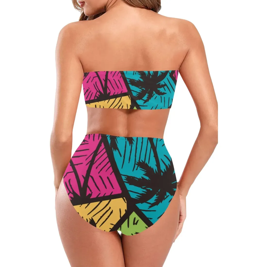 Chest Wrap Bikini Swimsuit (Model S36) — photo 2