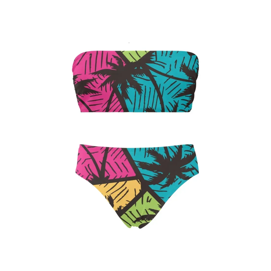 Chest Wrap Bikini Swimsuit (Model S36) — photo 3