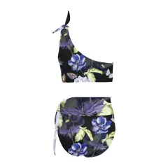 Women's One Shoulder Bikini Set(ModelS16) thumbnail 4