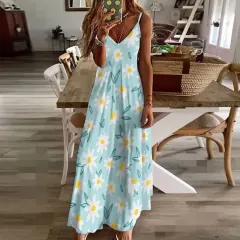 Custom Spaghetti Strap Long Dress thumbnail 2