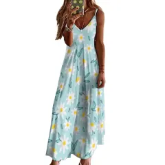 Custom Spaghetti Strap Long Dress thumbnail 3