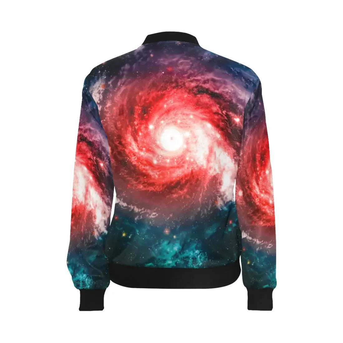 Women's All Over Print Bomber Jacket(Model H36) — photo 4