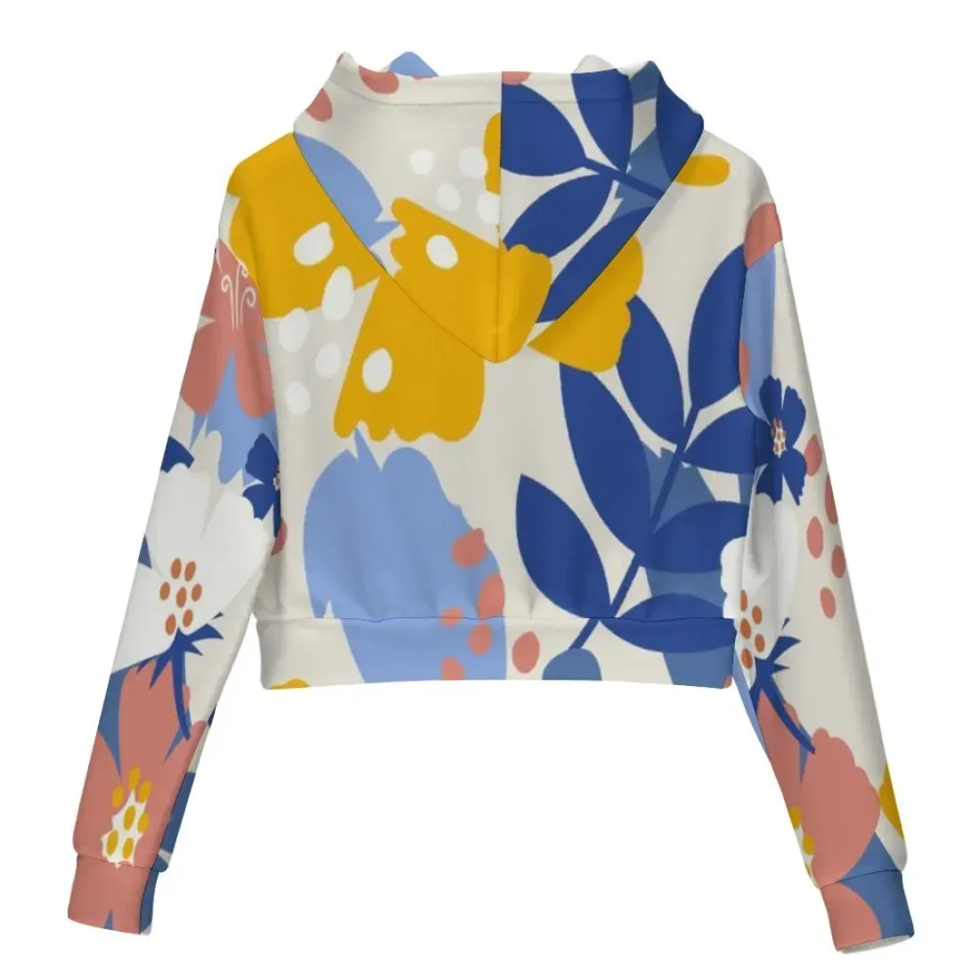 All Over Print Cropped Hoodie(MWZXU029) — photo 2
